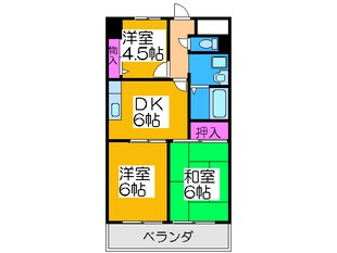 南海住之江ユーリプラザの物件間取画像